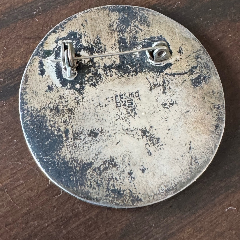 Vintage Sterling Silver Pin - Picture 3 of 3